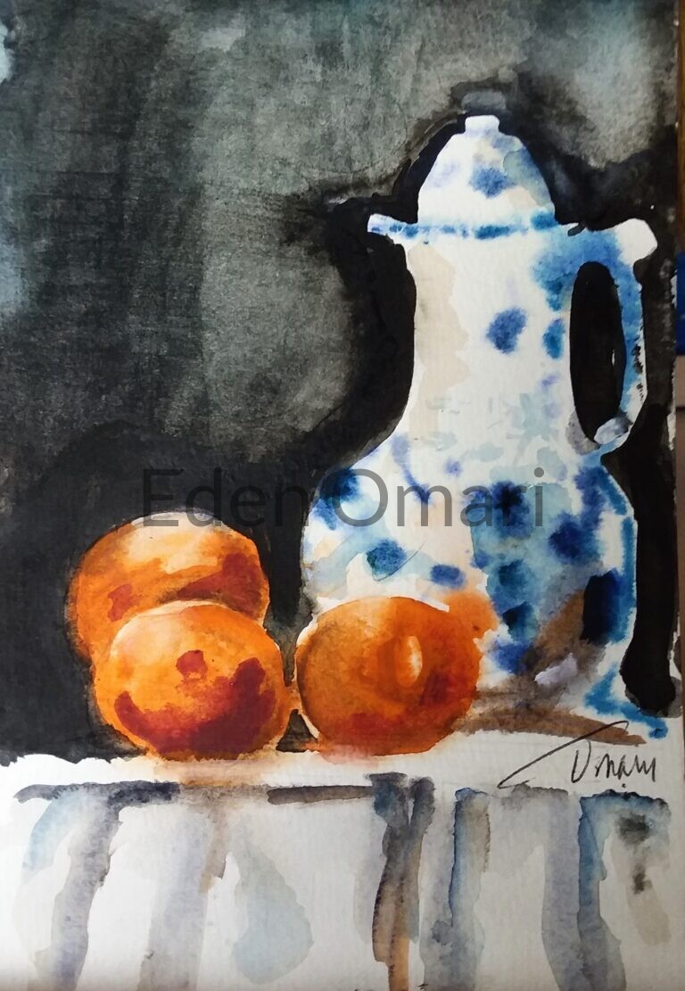 Still Life With Three Oranges