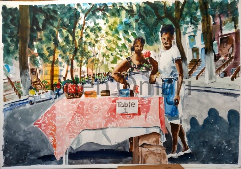 Bake Sale 18×24 $325 03290315