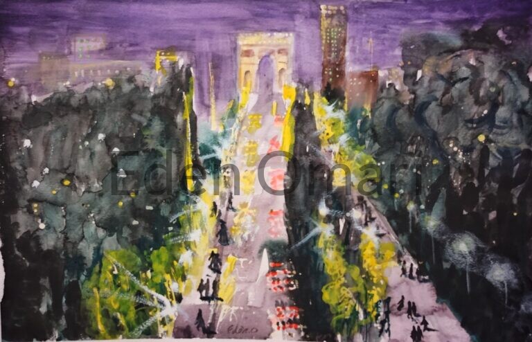 Champs Elysees 16×24 $275 0501-34