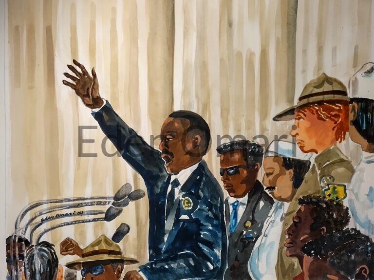 Dr. King on the Dias 18×24 NFS 01200402