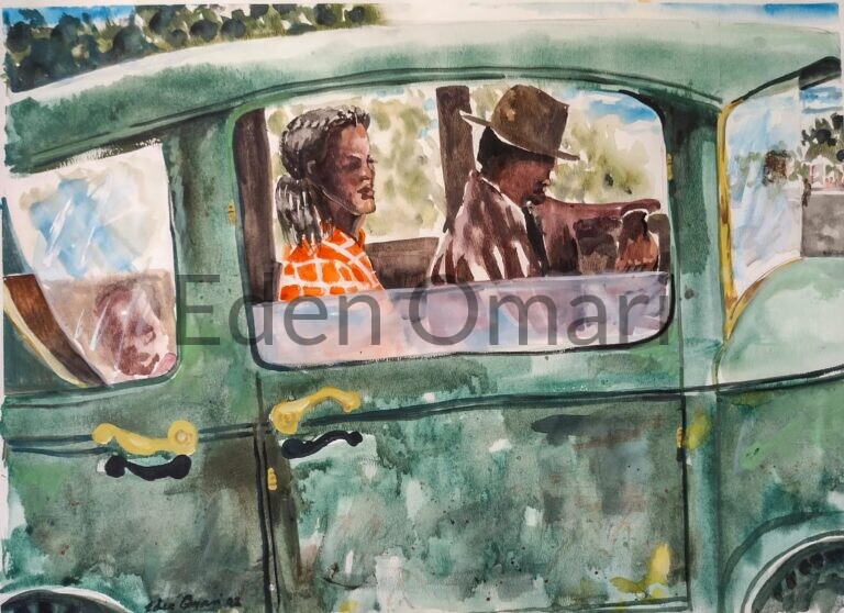 Driving Beatrice 1943 18×24 08140332 NFS