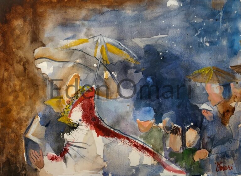 Emperors Midnight Promenade 11.5×16  050219