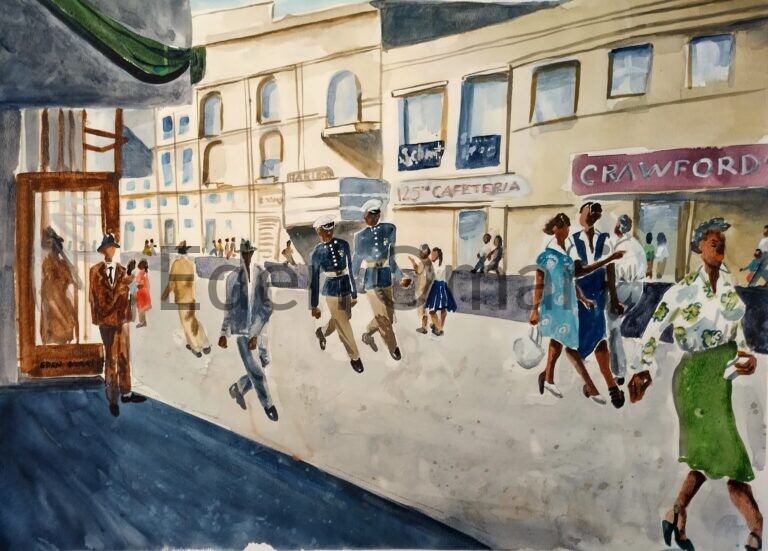 Harlem Post World War 18×24 NFS 03130309