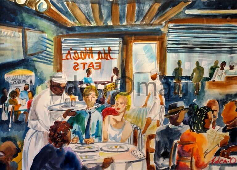 Ida Maes Eats 14×21 NFS 0219904