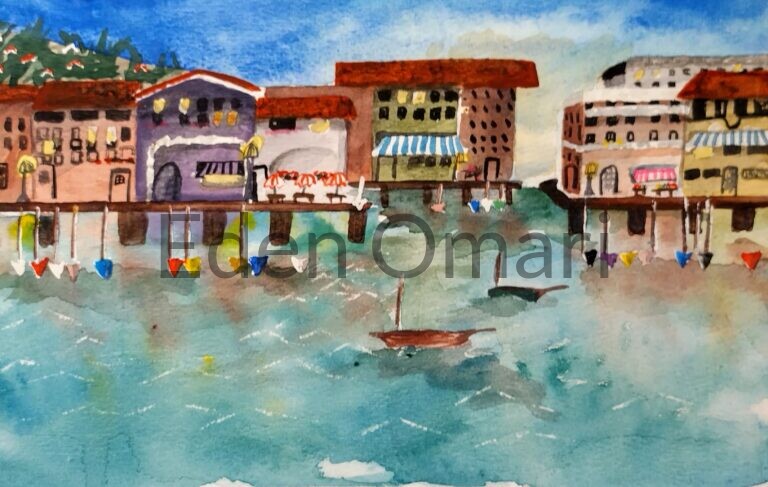 Le Jour a Venice 7X11 $150 129007