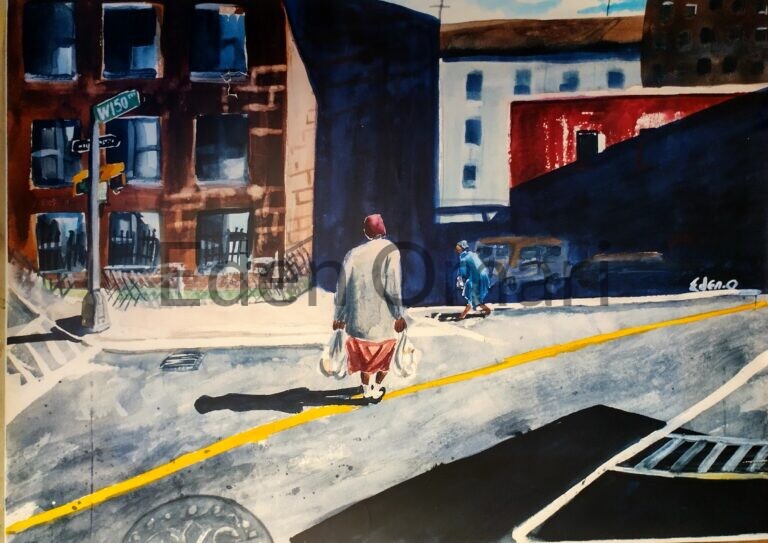Mamas Yellow Brick Road 18×24 $2175