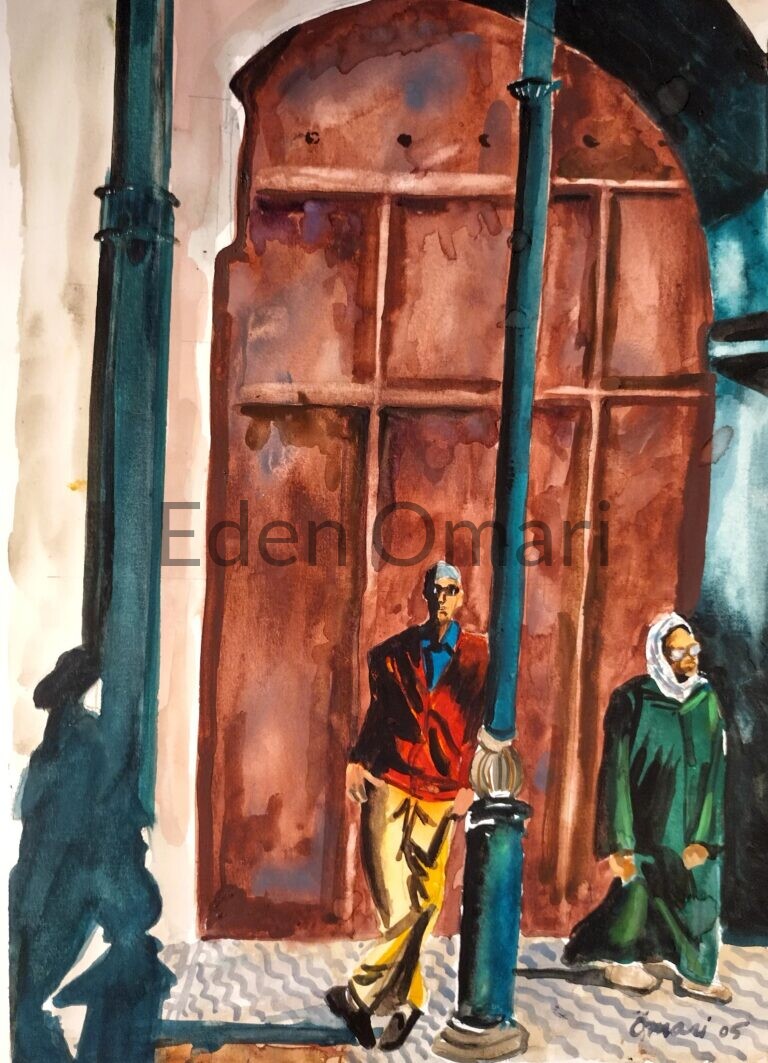 Morrocan Street Corner 12×16 Inquire 05240505