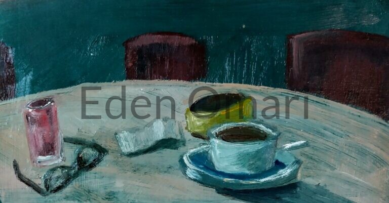 Table a Lyon Oil 6×12