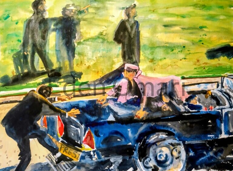 One Moment In Time Kennedy 1 12×17 NFS 12029813B