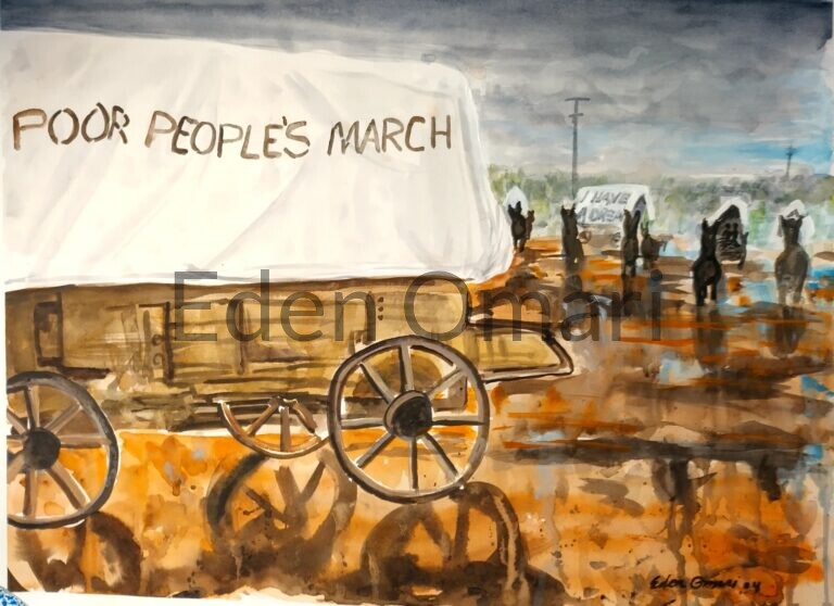 Poor People’s March 18×24 NFS 01190401