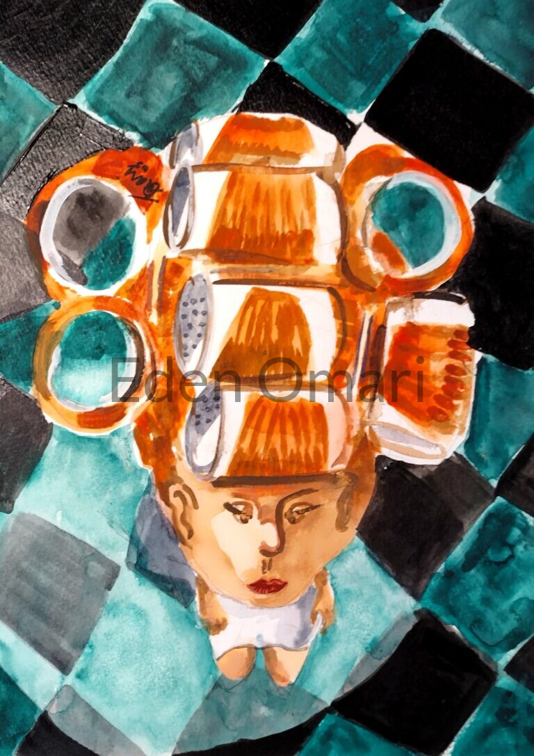 Rollerwoman Little Tina 11×14 NFS 080516A
