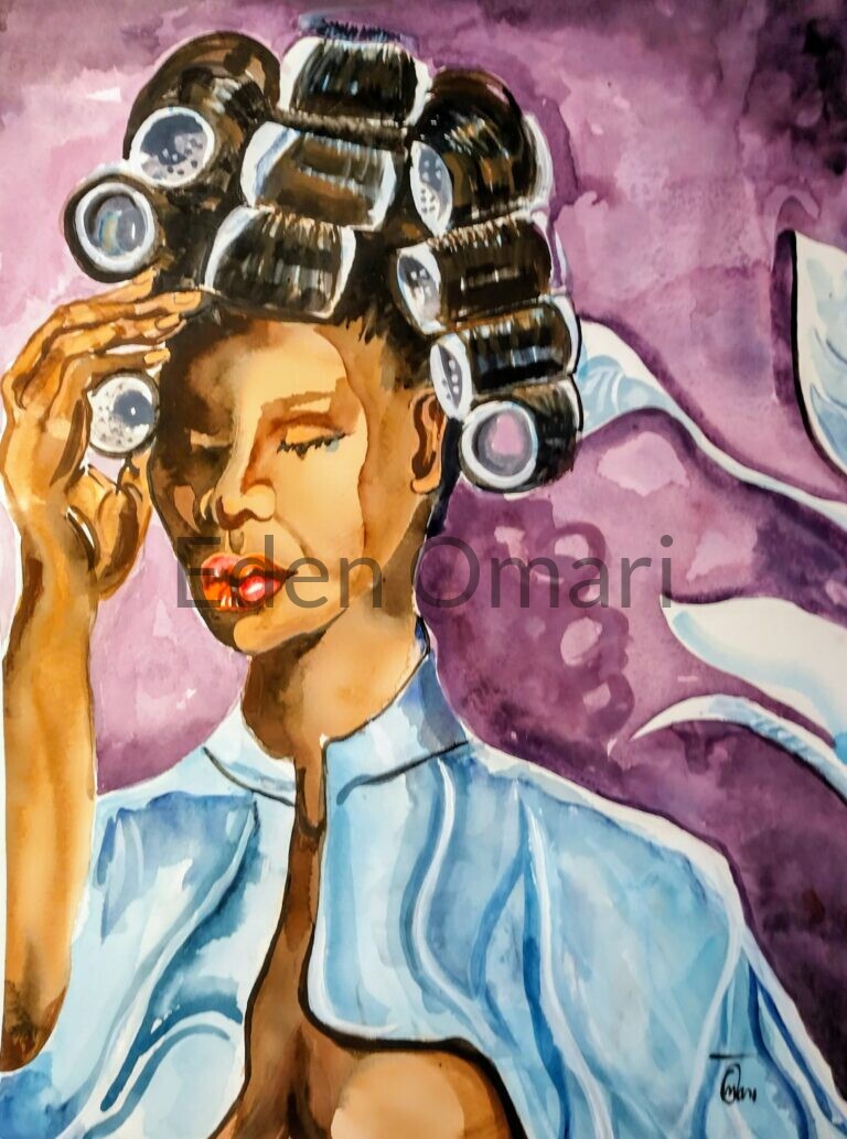 Rollerwoman VI: Mercedes Rivera 18×24 NFS 07240515