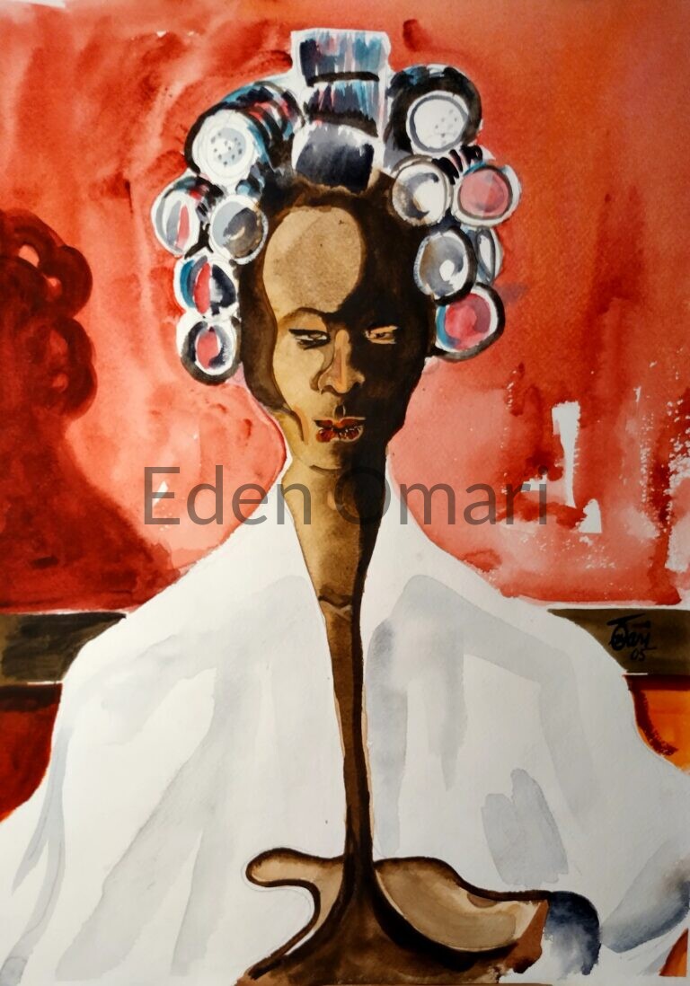 Rollerwoman Miles 18×24 NFS