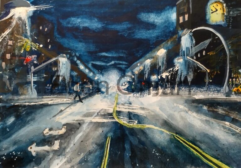 Telegraph Ave Oakland II 8×12 NFS 081609