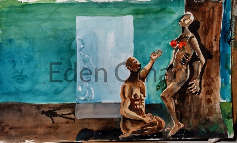 The Ancients Adam and Eve #3 of 3 13×18  02290303