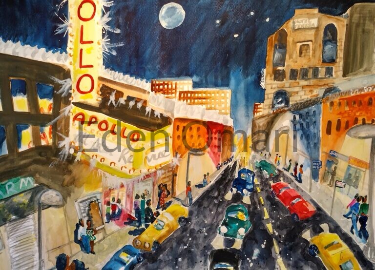 Apollo 125th Street Harlem 18×24  02050006